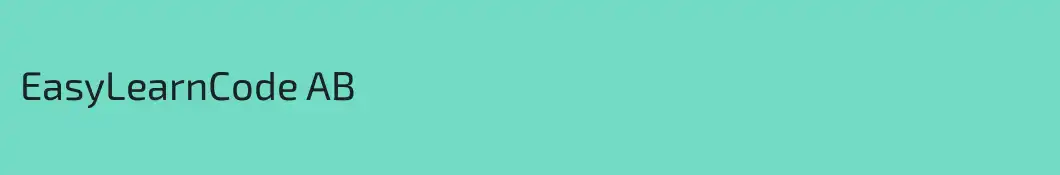 EasyLearnCode AB